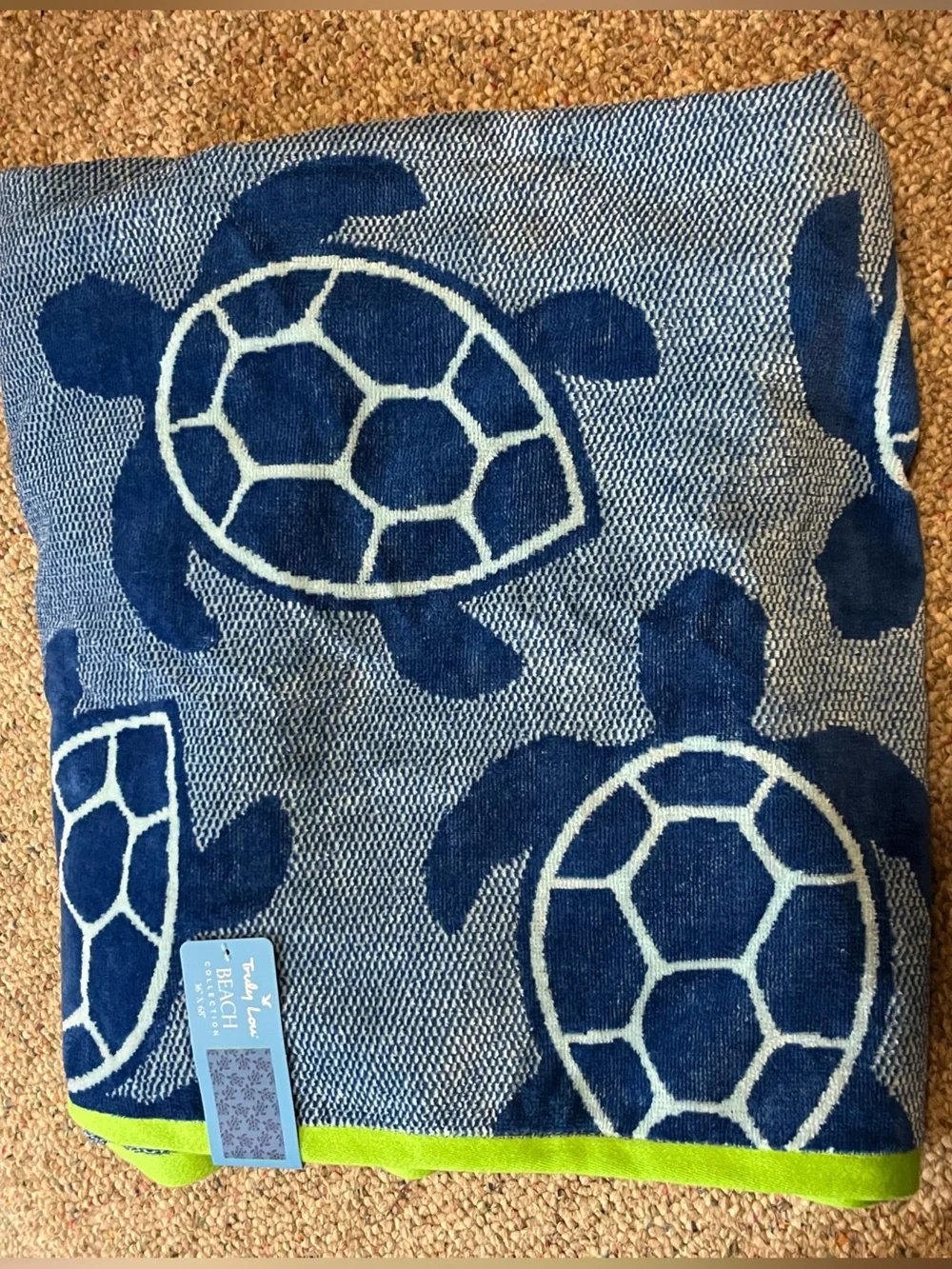 🆕 Truly Lou Turtle Beach Towel